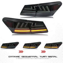 Cargar imagen en el visor de la galería, inginuity time LED Tail Lights for Lexus ES350 5th GEN 2007-2012 Sequential Signal Start-up Animation Rear Lamps
