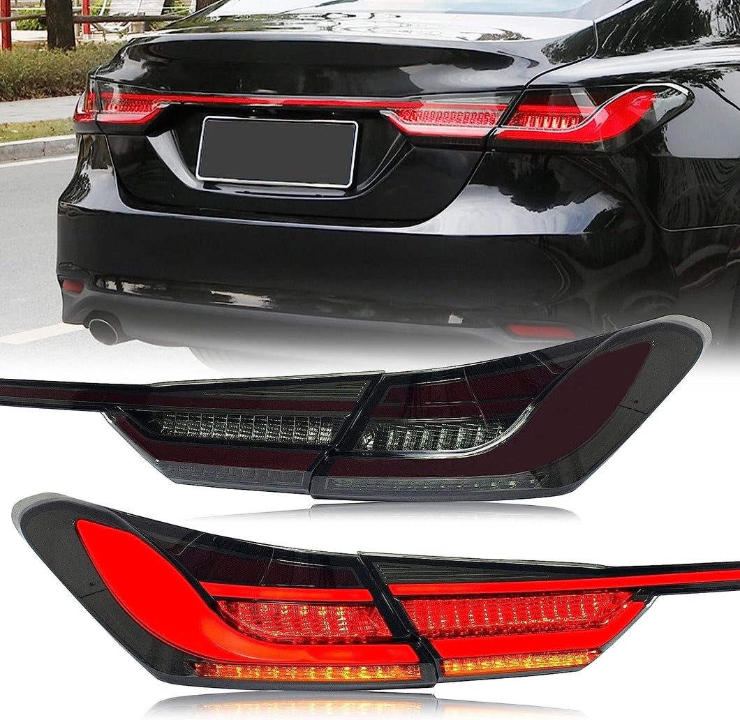 inginuity time  LED BMW Tail Lights & Trunk Lamp for Toyota 8th GEN Camry 2018-2023 SE LE TRD Start-up Animation Sequential Indicator Rear Lamps