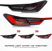 Load image into Gallery viewer, inginuity time  LED BMW Tail Lights &amp; Trunk Lamp for Toyota 8th GEN Camry 2018-2023 SE LE TRD Start-up Animation Sequential Indicator Rear Lamps
