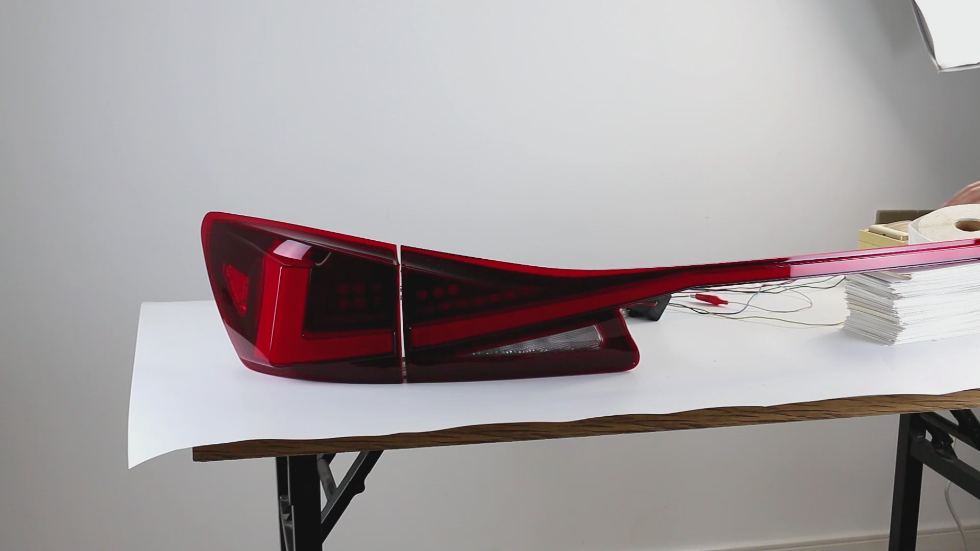 inginuity time LED Tail Lights & Middle Lamp for Lexus IS250 IS350