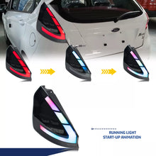 画像をギャラリービューアに読み込む, inginuity time LED RGB Tail Lights for Ford Fiesta MK7 MK7.5 2008-2019 Start-up Animation Sequential Turn Signal Rear Lamps Assembly
