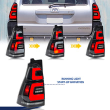 Cargar imagen en el visor de la galería, inginuity time LED Tail Lights for Toyota 4Runner 4th GEN 2003-2009 Sequential Start-up Animation Rear Lamp
