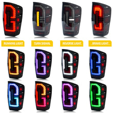 Load image into Gallery viewer, inginuity time RGB LED Sequential Taillights for Toyota Tacoma 2016-2021 Rear Lamps Start-up Animation APP Control Sequential Signal Assembly
