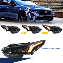 Cargar imagen en el visor de la galería, inginuity time LED Headlights for Cadillac CT5 CT5-V 2020 2021 2022 2023 2024 Sequential Front Lamps Assembly
