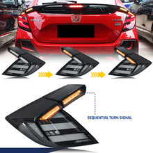 Load image into Gallery viewer, inginuity time LED RGB Tail Lights for Honda Civic 2016-2021 10th Gen FK Hatchback Type-R Start-up Animation Sequential Turn Signal Bluetooth APP Control Rear Lamps Assembly
