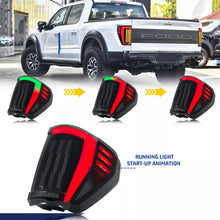 Cargar imagen en el visor de la galería, inginuity time LED RGB Tail Lights for Ford F-150 F150 P702 14th Gen XL STX Start-up Animation Sequential Turn Signal Rear Lamps Assembly
