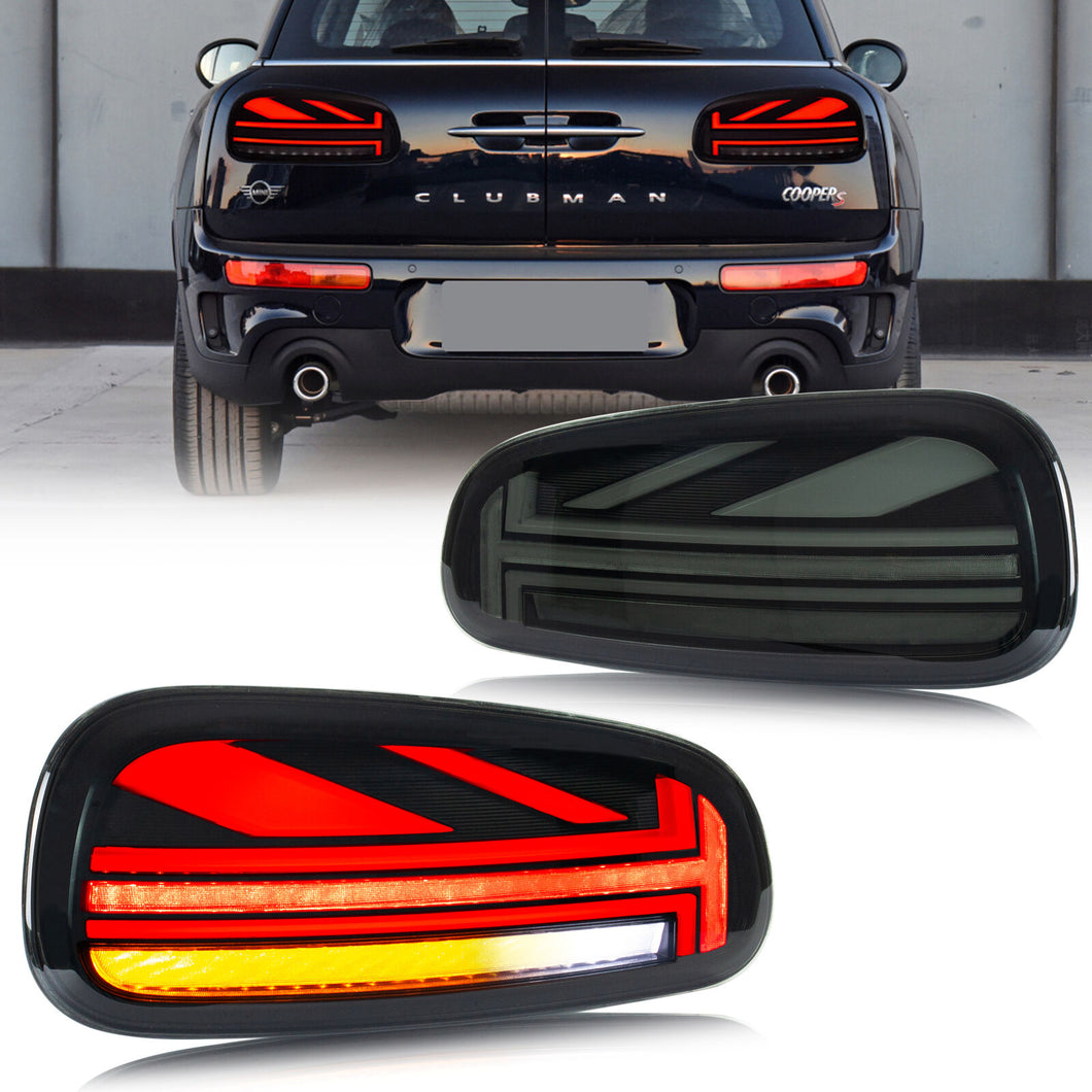 inginuity time LED Tail Lights for Mini Clubman F54 Cooper 2016 2017 2018 2019 Sequential Rear Lamp