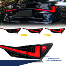 Cargar imagen en el visor de la galería, inginuity time LED Tail Lights with Trunk Light for Lexus GS350 GS200t GSF F-Sport 2013-2020 Rear Lamps Assembly
