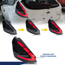 Load image into Gallery viewer, inginuity time LED Tail Lights for Ford Fiesta MK7 MK7.5 2008-2019 Start-up Animation Sequential Turn Signal Sequential Turn Signal Rear Lamps Assembly
