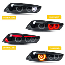 Load image into Gallery viewer, inginuity time LED JDM Tail Lights for Mitsubishi Lancer 2009-2021 EVO X Start-up Animation Sequential Turn Signal Rear Lamps Assembly
