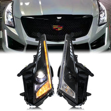Load image into Gallery viewer, inginuity time LED Headlights for Cadillac ATS 2013-2018 Sequential Turn Signal High Beam DRL Front Lamps Assembly
