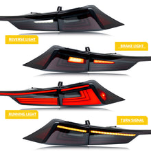 Cargar imagen en el visor de la galería, inginuity time LED Tail Lights with Trunk Lamp for Lexus 2014 2015 IS250 2016 2017 IS200t 2016-2020 IS300 2014-2020 IS350 Start Up Animation Sequential Facelift Lamps
