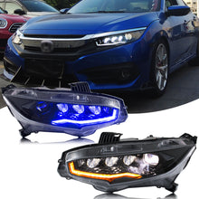 画像をギャラリービューアに読み込む, inginuity time LED Headlights for Honda Civic 10Th Gen 2016-2021 Start-up Animation Sequential Signal Front Lamp Assembly
