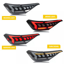 Cargar imagen en el visor de la galería, inginuity time LED RS Type Tail Lights for Honda Civic 11th Gen 2022 2023 2024 Start-up Animation Sequential Signal Rear Lamps Assembly
