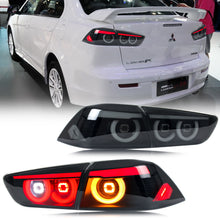 Cargar imagen en el visor de la galería, inginuity time LED JDM Tail Lights for Mitsubishi Lancer 2009-2021 EVO X Start-up Animation Sequential Turn Signal Rear Lamps Assembly
