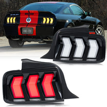 Cargar imagen en el visor de la galería, inginuity time LED S650 Tail Lights for Ford Mustang S-197 5th Gen 2005-2009 Start-up Animation Seqential Turn Signal Rear Lamps Assembly
