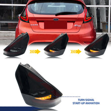 Cargar imagen en el visor de la galería, inginuity time LED Tail Lights for Ford Fiesta Hatchback SE ST 2011-2019 Sequential Start-up Animation Rear Lamps Assembly
