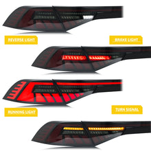 Cargar imagen en el visor de la galería, inginuity time LED Tail Lights with Trunk Lamp for Honda Accord 11th Gen 2023 2024 Start-up Animation Sequential Signal Rear Lamps Assembly
