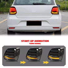 Load image into Gallery viewer, inginuity time LED Tail Lights for VW Volkswagen Polo 6R 6C GTI 2011-2020 Start-up Animation Sequential Turn Signal Rear Lamps Assembly
