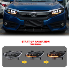 画像をギャラリービューアに読み込む, inginuity time LED Headlights for Honda Civic 10Th Gen 2016-2021 Start-up Animation Sequential Signal Front Lamp Assembly
