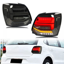 Load image into Gallery viewer, inginuity time LED Tail Lights for VW Volkswagen Polo 6R 6C GTI 2011-2020 Start-up Animation Sequential Turn Signal Rear Lamps Assembly
