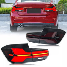 Load image into Gallery viewer, inginuity time LED G05 Tail Lights for BMW 3-Series F30 F80 M3 320i 328i 330i 335i 2013-2018 Black Rear Lamps Assembly
