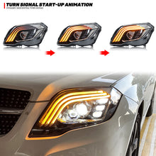 Load image into Gallery viewer, inginuity time LED Sequential Headlights for Mercedes Benz GLK350 GLK250 2013-2015 Front Lamps Assembly Accessary
