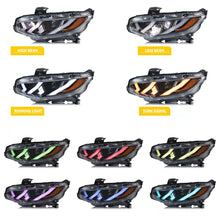 Cargar imagen en el visor de la galería, inginuity time LED RGB Headlights for Honda Civic 2016-2021 Sedan Hatchback Coupe Type-R APP Control Front Lamps Assembly
