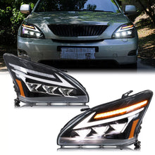 Cargar imagen en el visor de la galería, inginuity time LED Headlights for Lexus RX330 RX350 RX400h 2005-2009 Start-up Animation Sequential Turn Signal Front Lamps Assembly
