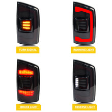 Load image into Gallery viewer, inginuity time LED 2019+ Tail Lights for Dodge Ram 3rd Gen 2002 2003 2004 2005 Sequential Signal Start-up Animation Rear Lamps Assembly
