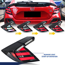 画像をギャラリービューアに読み込む, inginuity time LED RGB Tail Lights for Honda Civic 2016-2021 10th Gen FK Hatchback Type-R Start-up Animation Sequential Turn Signal Bluetooth APP Control Rear Lamps Assembly
