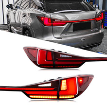 Load image into Gallery viewer, inginuity time LED Facelift Tail Lights with Trunk Lamp for Lexus RX450 RX350 2016-2021 Switchback Start-up Animation Rear Lamps Assembly
