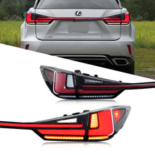 Load image into Gallery viewer, inginuity time LED Facelift Tail Lights with Trunk Lamp for Lexus RX450 RX350 2016-2021 Switchback Start-up Animation Rear Lamps Assembly
