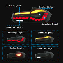 Load image into Gallery viewer, inginuity time GTS Style  OLED Tail Lights For BMW 3 Series M3 F30 F35 F80 2012-2018 Start Up Animations Rear Lamps
