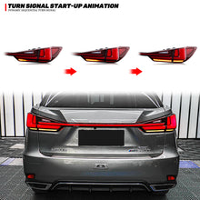 Cargar imagen en el visor de la galería, inginuity time LED Facelift Tail Lights with Trunk Lamp for Lexus RX450 RX350 2016-2021 Switchback Start-up Animation Rear Lamps Assembly
