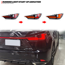 Load image into Gallery viewer, inginuity time LED Facelift Tail Lights with Trunk Lamp for Lexus RX450 RX350 2016-2021 Switchback Start-up Animation Rear Lamps Assembly
