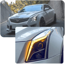 Load image into Gallery viewer, inginuity time LED Headlights for Cadillac ATS 2013-2019 With Start Up Animation Sequential Indicator Front Lamp Assembly Accessary
