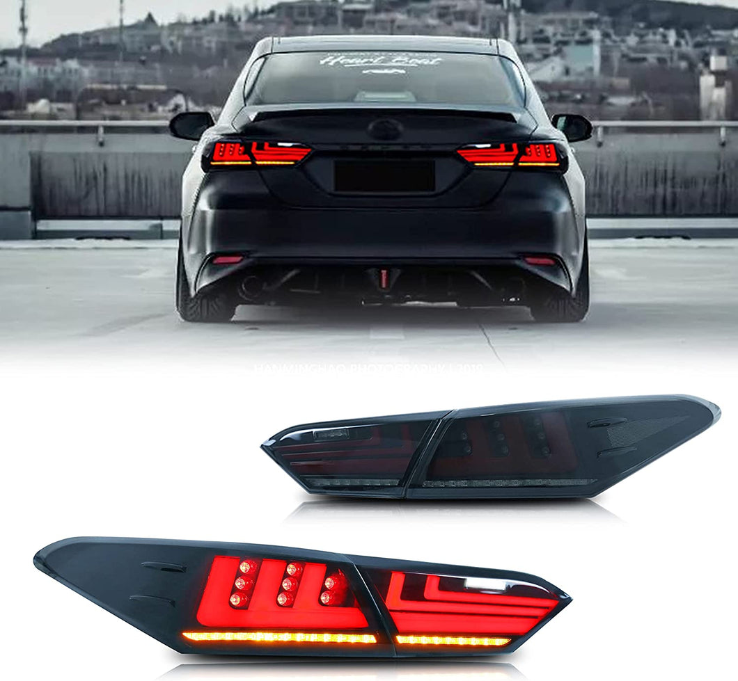 Inginuity Time LED Tail Lights For Toyota Camry 2018 2019 2020 With Ru