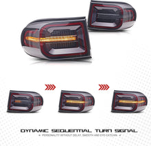 Load image into Gallery viewer, inginuity time LED Tail Lights For Toyota FJ Cruiser 2007-2014 Start-up Animation DRL Sequential Indicator Rear Lamp Assembly
