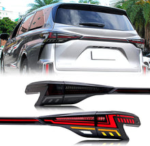 Cargar imagen en el visor de la galería, inginuity time LED Tail Lights &amp; Middle Lamp for Toyota Sienna 2021 2022 2023 Start Up Animation Sequential Turn Signal Rear Lamp Assembly
