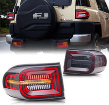 Cargar imagen en el visor de la galería, inginuity time LED Tail Lights For Toyota FJ Cruiser 2007-2014 Start-up Animation DRL Sequential Indicator Rear Lamp Assembly
