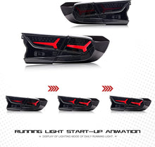 Cargar imagen en el visor de la galería, inginuity time LED Tail Lights for Honda Accord 10th Gen 2018 2019 2020 2021 2022 Animation DRL Sequential Indicator Rear Lamp Assembly
