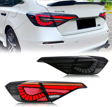 Cargar imagen en el visor de la galería, inginuity time LED Tail Lights for Honda Civic 2022 2023 11Th GEN Sedan Rear Lamps With Start-up Animation Sequential Signal Taillights Accessary
