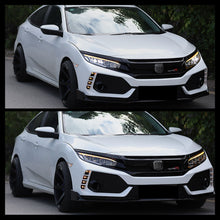 Cargar imagen en el visor de la galería, inginuity time LED 4 beams Headlights for 2016-2021 Honda Civic 10TH Gen Sedan Coupe Hatchback Type R Start up Animation Sequential Indicator Front Lamps Assembly
