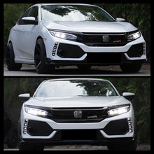 Cargar imagen en el visor de la galería, inginuity time LED 4 beams Headlights for 2016-2021 Honda Civic 10TH Gen Sedan Coupe Hatchback Type R Start up Animation Sequential Indicator Front Lamps Assembly
