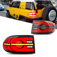 Load image into Gallery viewer, inginuity time LED Tail Lights for Toyota FJ Cruiser 2007-2014 Start-up Animation DRL Sequential Indicator Rear Lamp Assembly
