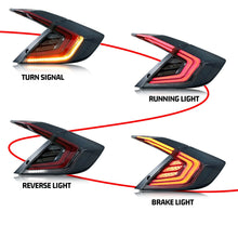 画像をギャラリービューアに読み込む, inginuity time LED テールライト ホンダ シビック 10th Gen 2016-2021 DRL スタートアップ アニメーション リアランプ アセンブリ用
