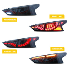 Load image into Gallery viewer, inginuity time LED Tail Lights for Nissan Altima 2019-2022 Start Up Animation Sequential Turn Signal Rear Lamps Assembly
