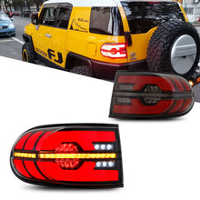 Load image into Gallery viewer, inginuity time LED Tail Lights for Toyota FJ Cruiser 2007-2014 Start-up Animation DRL Sequential Indicator Rear Lamp Assembly
