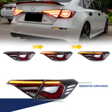 Cargar imagen en el visor de la galería, inginuity time LED Tail Lights for Honda Civic 2022 2023 11Th GEN Sedan Rear Lamps With Start-up Animation Sequential Signal Taillights Accessary
